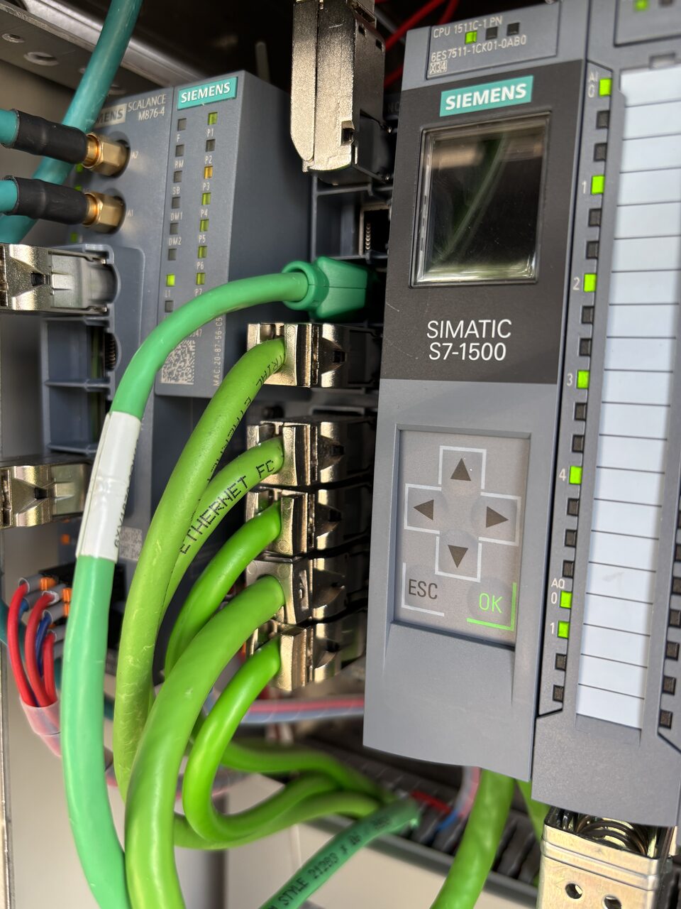 SIMATIC S7-1500 Steuerung im Schaltschrank
